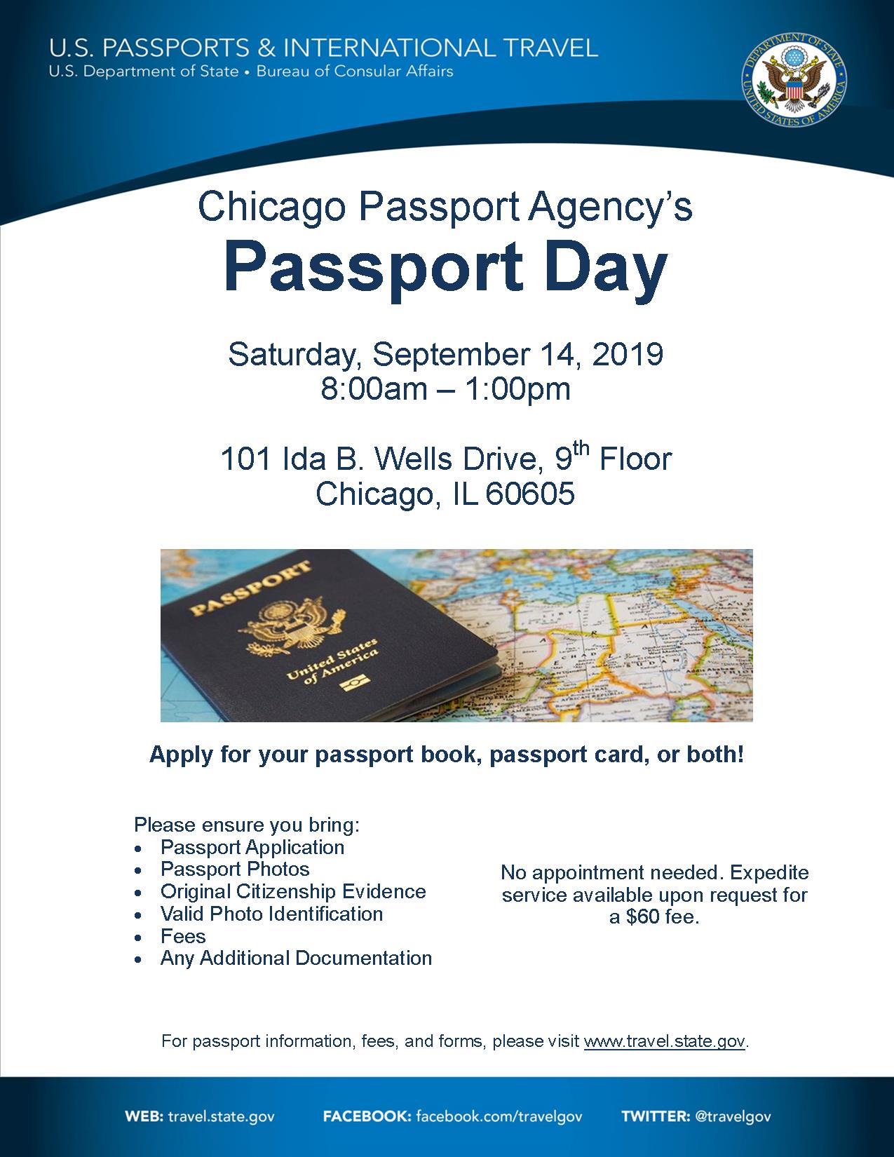 Passport Day 2019 Flyer